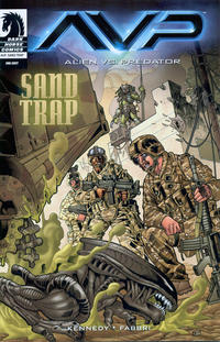 Cover Thumbnail for Aliens vs. Predator: Sand Trap (Dark Horse, 2007 series) 