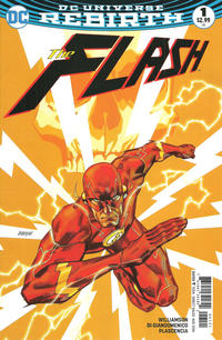 Cover Thumbnail for The Flash (DC, 2016 series) #1 [Dave Johnson Cover]