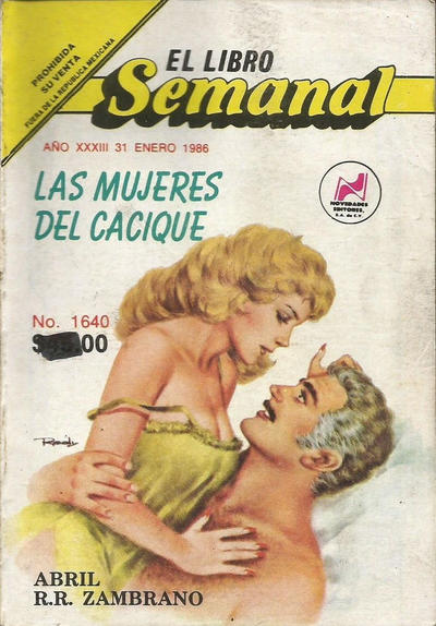 Cover for El Libro Semanal (Novedades, 1960 ? series) #1640