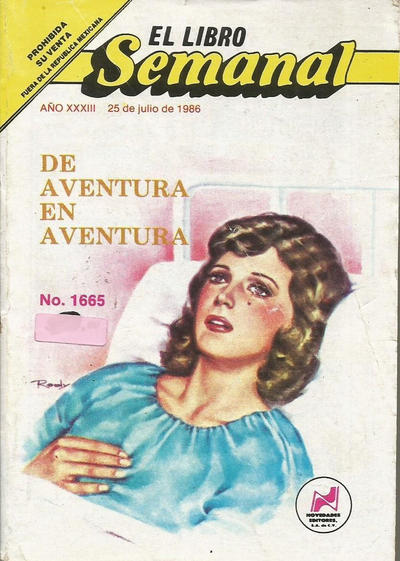 Cover for El Libro Semanal (Novedades, 1960 ? series) #1665