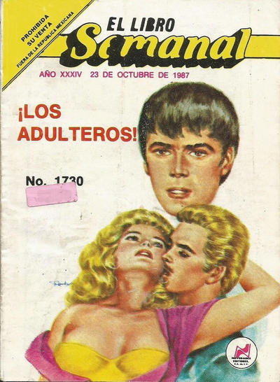Cover for El Libro Semanal (Novedades, 1960 ? series) #1730