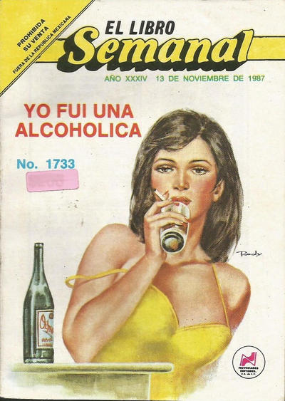 Cover for El Libro Semanal (Novedades, 1960 ? series) #1733