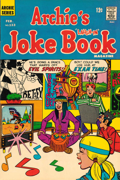 Cover for Archie's Joke Book Magazine (Archie, 1953 series) #133