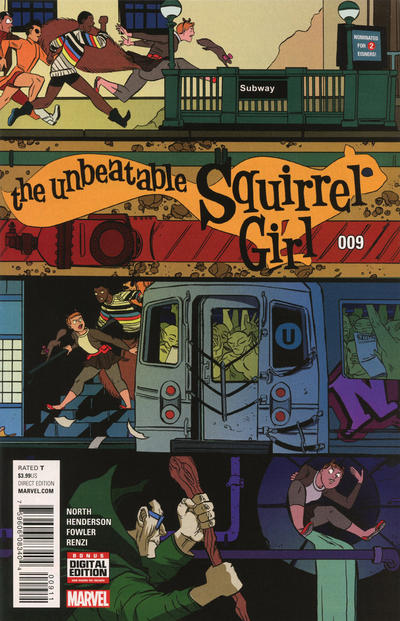 Cover for The Unbeatable Squirrel Girl (Marvel, 2015 series) #9