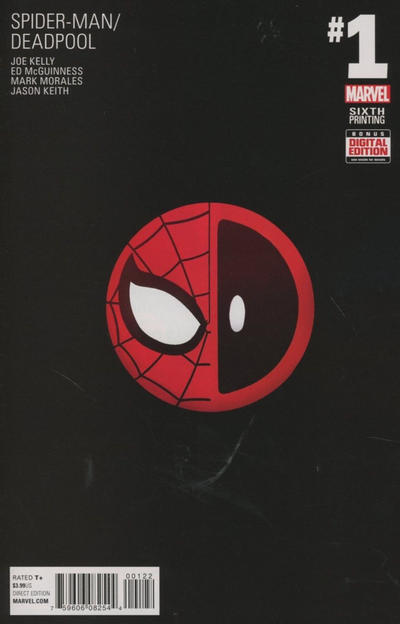 Cover for Spider-Man / Deadpool (Marvel, 2016 series) #1 [Sixth Printing]