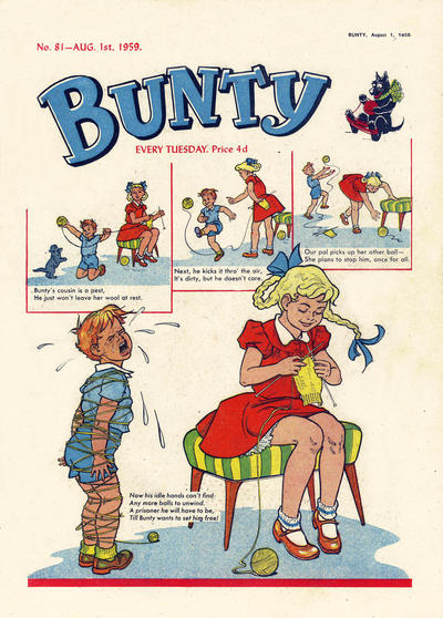 Cover for Bunty (D.C. Thomson, 1958 series) #81