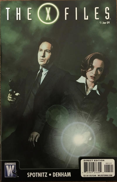 Cover for X-Files (DC, 2009 series) #1 [Russell Walks Cover]