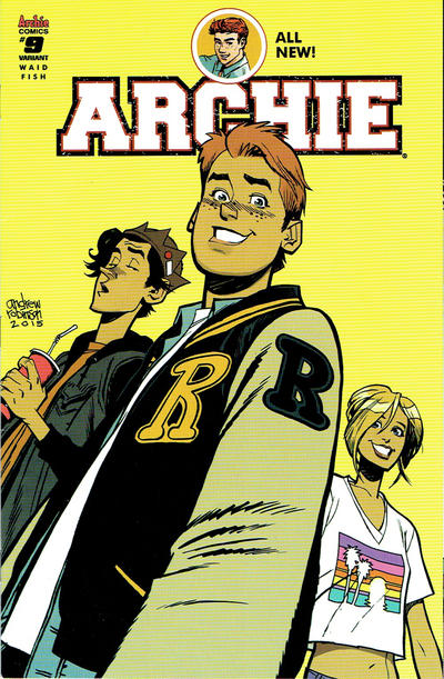 Cover for Archie (Archie, 2015 series) #9 [Cover C - Andrew Robinson]