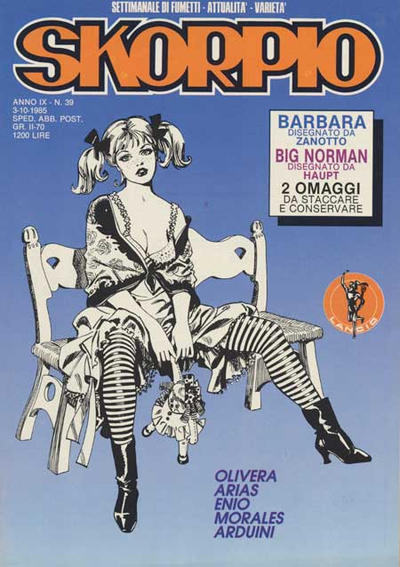 Cover for Skorpio (Eura Editoriale, 1977 series) #v9#39