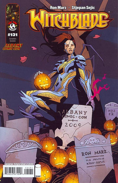 Cover for Witchblade (Image, 1995 series) #131 [Albany Comic Con Halloween Variant]