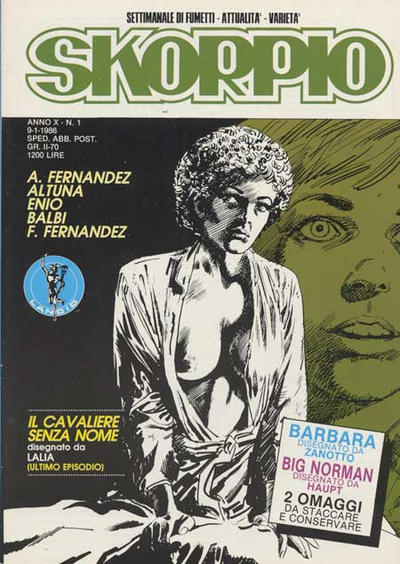 Cover for Skorpio (Eura Editoriale, 1977 series) #v10#1