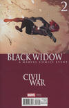 Cover for Black Widow (Marvel, 2016 series) #2 [Bengal 'Civil War']