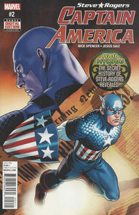 Cover Thumbnail for Captain America: Steve Rogers (Marvel, 2016 series) #2