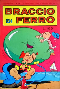 Cover Thumbnail for Braccio di Ferro (Edizioni Bianconi, 1963 series) #10/1968