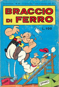 Cover Thumbnail for Braccio di Ferro (Edizioni Bianconi, 1963 series) #12/1968