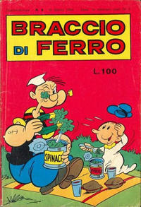 Cover Thumbnail for Braccio di Ferro (Edizioni Bianconi, 1963 series) #6/1969