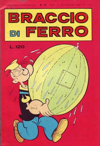 Cover Thumbnail for Braccio di Ferro (Edizioni Bianconi, 1963 series) #13/1970