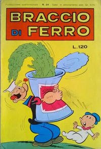 Cover Thumbnail for Braccio di Ferro (Edizioni Bianconi, 1963 series) #24/1971