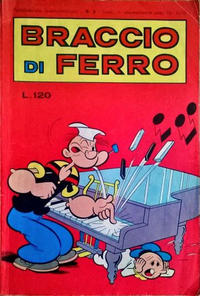 Cover Thumbnail for Braccio di Ferro (Edizioni Bianconi, 1963 series) #3/1972
