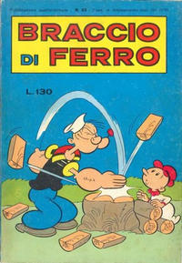 Cover Thumbnail for Braccio di Ferro (Edizioni Bianconi, 1963 series) #23/1972