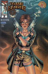 Cover for Tomb Raider: The Series (Image, 1999 series) #2 [Dynamic Forces Exclusive Gold Foil Cover]