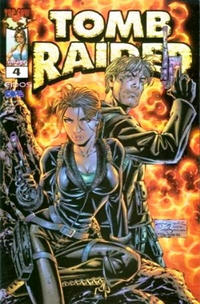 Cover Thumbnail for Tomb Raider: The Series (Image, 1999 series) #4 [Dynamic Forces Chrome Variant]