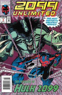 Cover Thumbnail for 2099 Unlimited (Marvel, 1993 series) #1 [Newsstand]