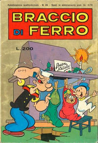 Cover Thumbnail for Braccio di Ferro (Edizioni Bianconi, 1963 series) #25/1974