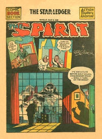 Cover Thumbnail for The Spirit (Register and Tribune Syndicate, 1940 series) #5/9/1943 [Newark NJ Edition]