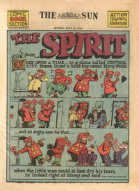 Cover Thumbnail for The Spirit (Register and Tribune Syndicate, 1940 series) #7/11/1943 [Baltimore Sun Edition]