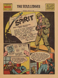 Cover Thumbnail for The Spirit (Register and Tribune Syndicate, 1940 series) #5/23/1943 [Newark NJ Edition]