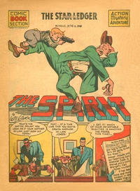 Cover Thumbnail for The Spirit (Register and Tribune Syndicate, 1940 series) #6/6/1943 [Newark NJ Edition]