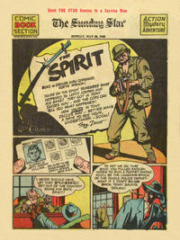Cover for The Spirit (Register and Tribune Syndicate, 1940 series) #5/23/1943 [Washington DC Sunday Star Edition]