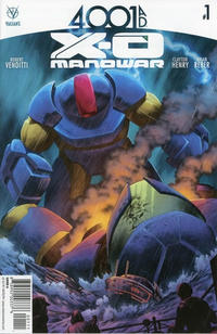 Cover Thumbnail for 4001 A.D.: X-O Manowar (Valiant Entertainment, 2016 series) #1 [Cover A - Cafu]