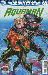 Cover Thumbnail for Aquaman (DC, 2016 series) #2 [Brad Walker / Drew Hennessy Cover]