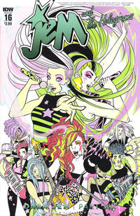 Cover Thumbnail for Jem & The Holograms (IDW, 2015 series) #16 [Regular Cover]