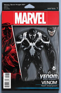 Cover Thumbnail for Venom: Space Knight (Marvel, 2016 series) #1 [Variant Edition - Action Figure - John Tyler Christopher Cover]
