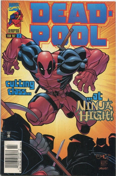 Cover for Deadpool (Marvel, 1997 series) #2 [Direct Edition]
