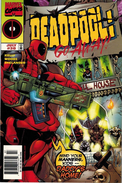 Cover for Deadpool (Marvel, 1997 series) #30 [Newsstand]