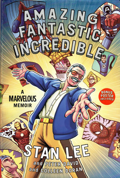 Cover for Amazing Fantastic Incredible: A Marvelous Memoir (Simon and Schuster, 2015 series) 