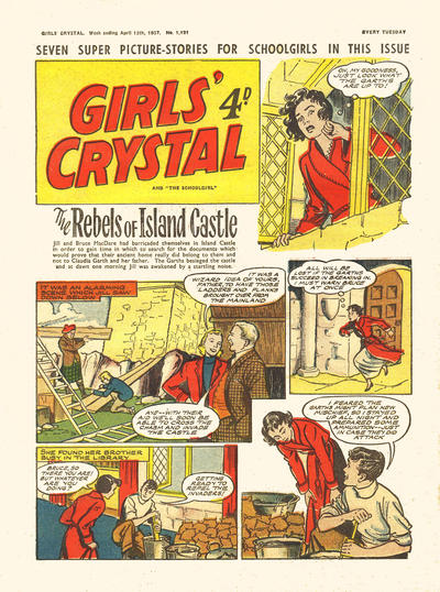 Cover for Girls' Crystal (Amalgamated Press, 1953 series) #1121