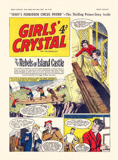 Cover for Girls' Crystal (Amalgamated Press, 1953 series) #1122