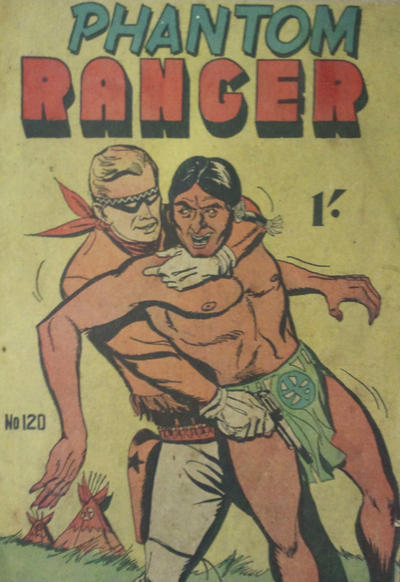 Cover for The Phantom Ranger (Frew Publications, 1948 series) #120