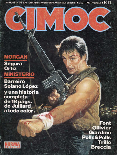 Cover for Cimoc (NORMA Editorial, 1981 series) #78