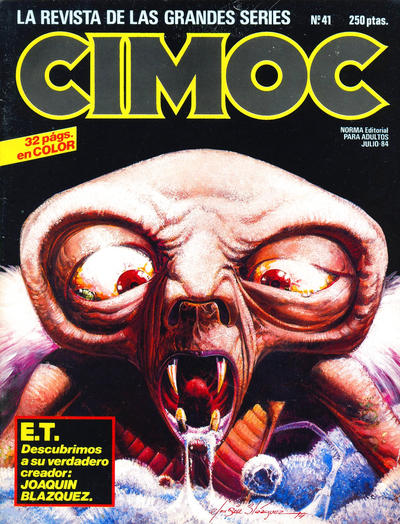 Cover for Cimoc (NORMA Editorial, 1981 series) #41