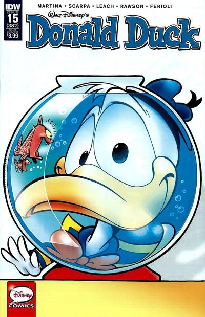 Cover for Donald Duck (IDW, 2015 series) #15 / 382 [Subscription Cover Variant]