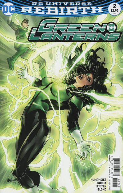 Cover for Green Lanterns (DC, 2016 series) #2 [Emanuela Lupacchino Cover]