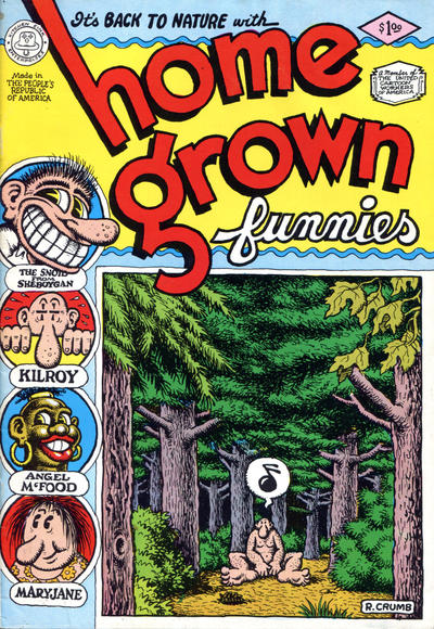 Cover for Home Grown Funnies (Kitchen Sink Press, 1971 series) #1 [13th printing]