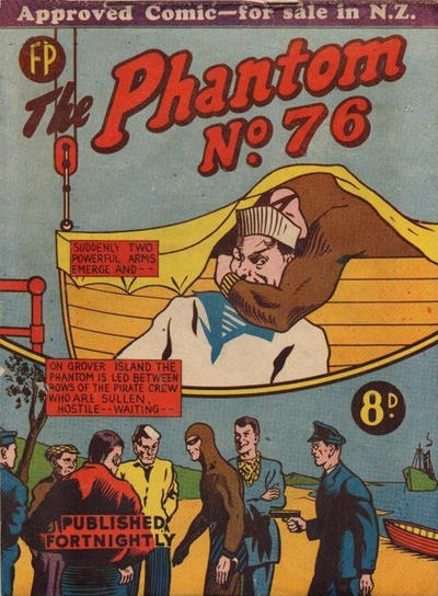 Cover for The Phantom (Feature Productions, 1949 series) #76