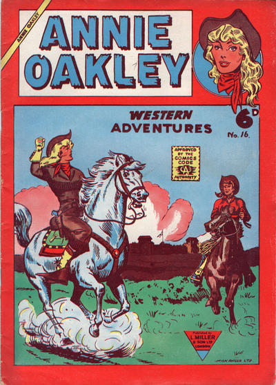 Cover for Annie Oakley (L. Miller & Son, 1957 series) #16
